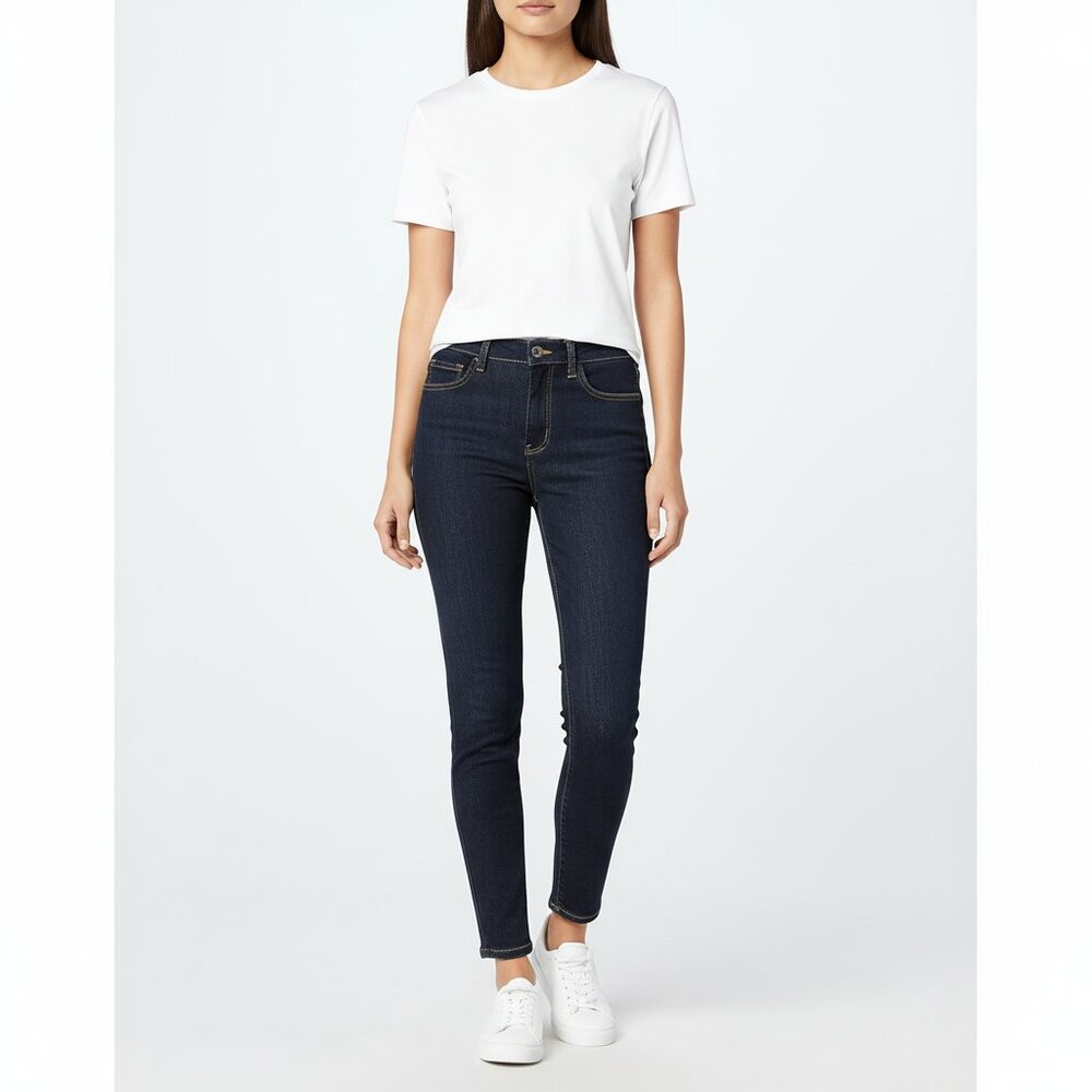 *Gap Stretch Legging Ankle Clean Rise Dark Wash